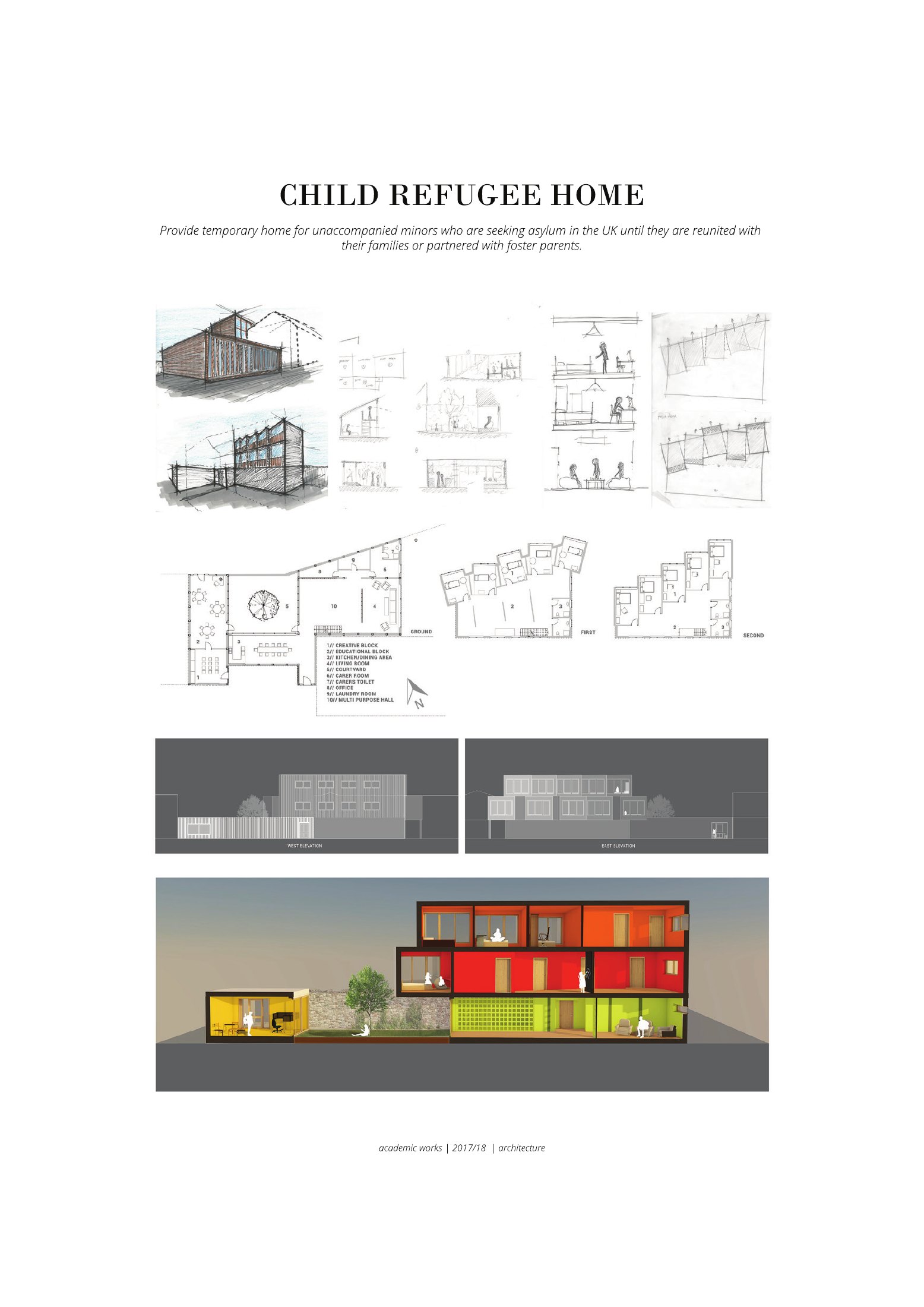 Architecture portfolio page 14 of 21